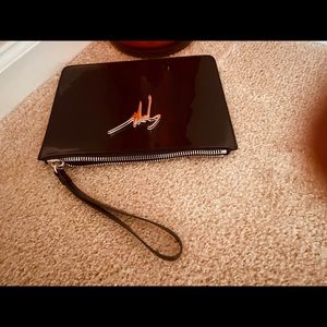Giuseppe Zanotti Patent Leather envelope clutch